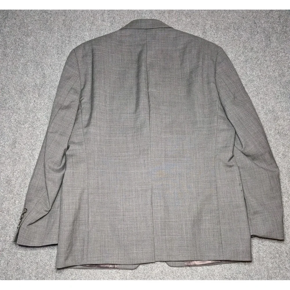 Lauren Ralph‎ Lauren Men's Gray Blazer Jacket 2 Button Size 40R Basic READ